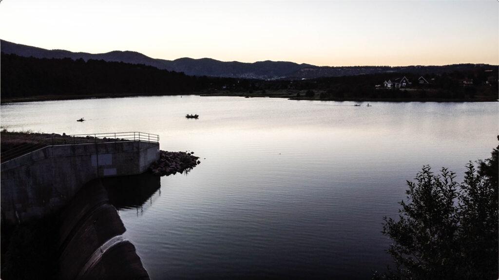 Monument Lake Fishing and Paddle boarding