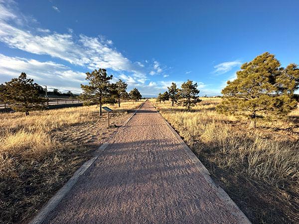 Santa Fe Trail Monument CO
